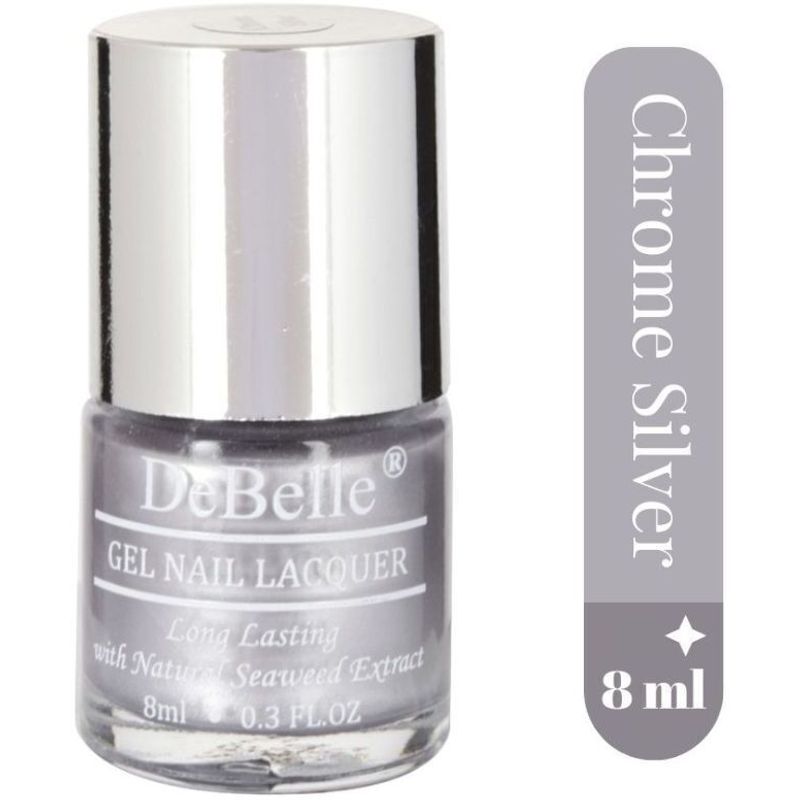 DeBelle Metallic Gel Nail Lacquer - Chrome Silver