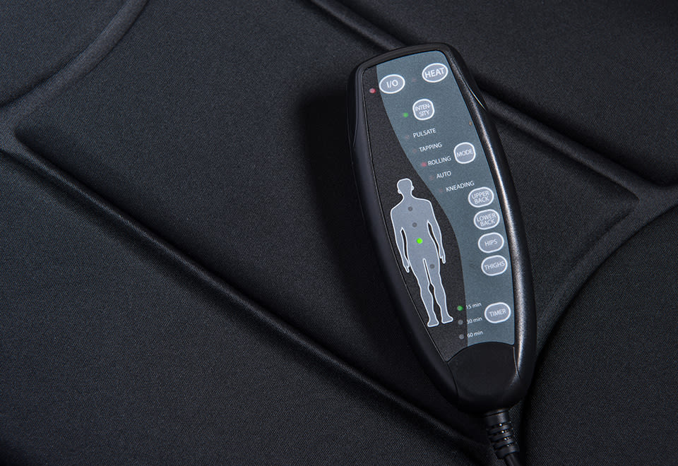 Car Cushion with Massage and Heat by Sharper Image