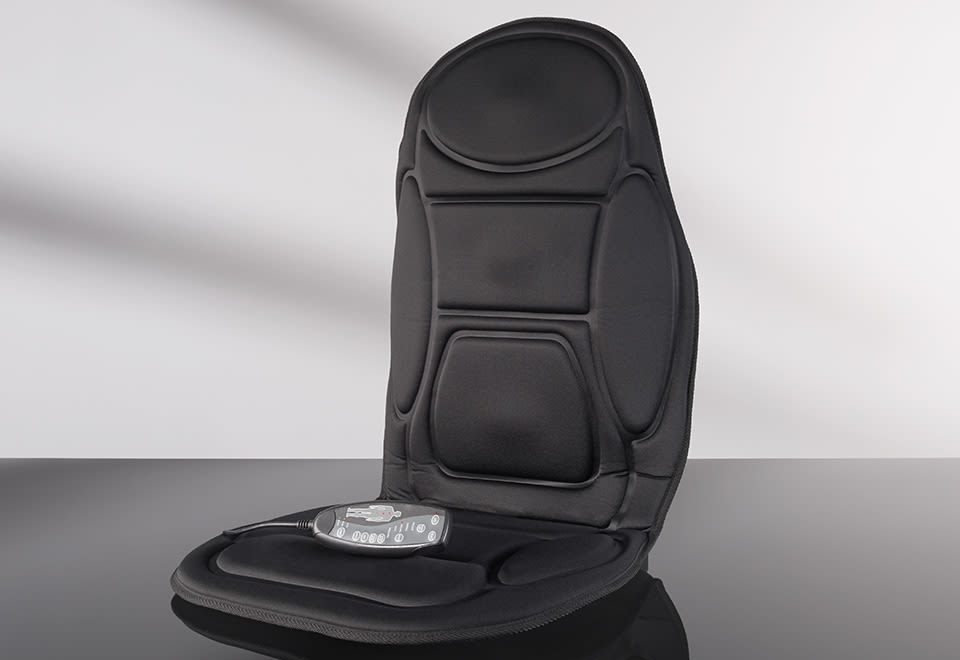 Car Cushion with Massage and Heat by Sharper Image
