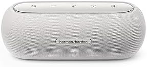 Harman House LLC KARDON LUNA ELEGANT PORTABLE BLUETOOTH SPEAKER WITH 12 HOURS OF PLAYTIME White
