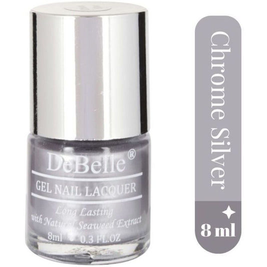 DeBelle Metallic Gel Nail Lacquer - Chrome Silver