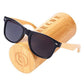 Barcur Wood Sunglasses Spring Hinge Bamboo Sunglasses Men Women Wooden Sun Glasses