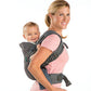 Infantino Flip Advanced 4-in-1 Carrier - Ergonomic, convertible, face-in and face-out front and back carry for newborns and older babies 8-32 lbs