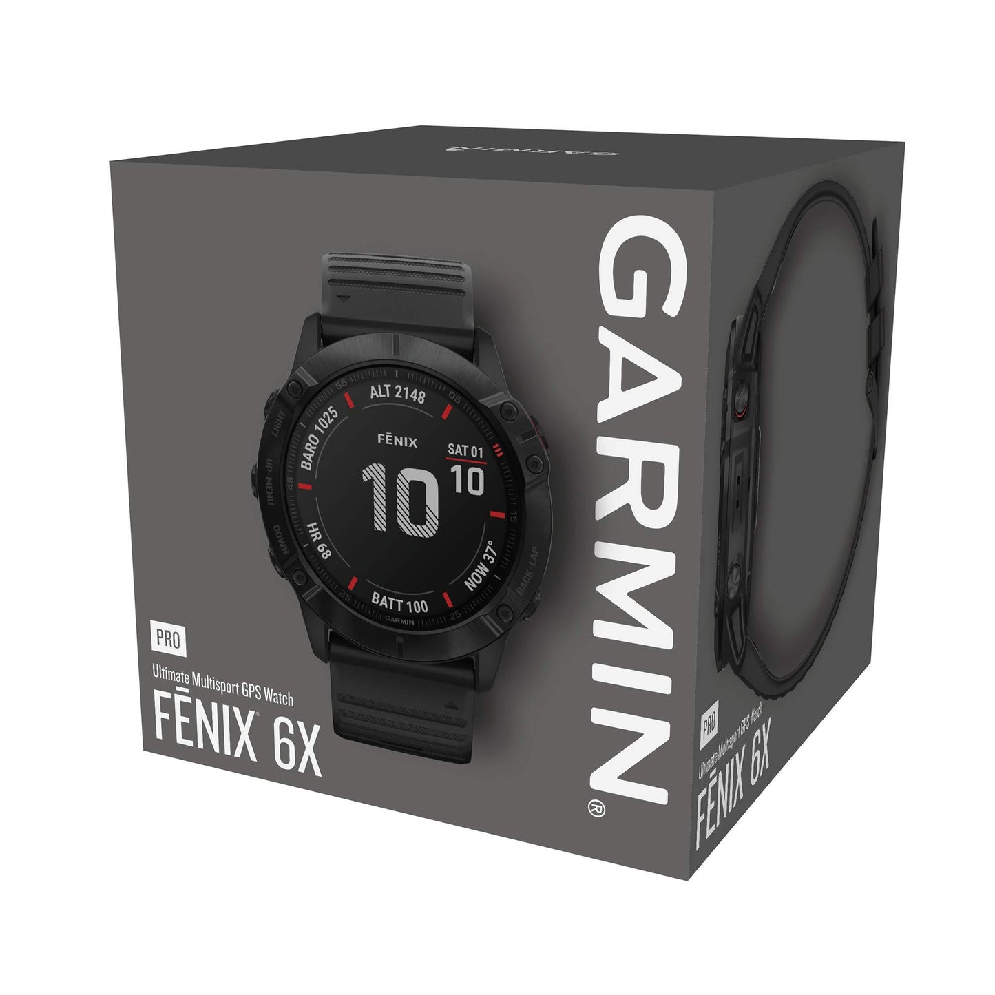 Garmin fenix 6 GPS-multisport-smartklocka med pulsmätning på handleden