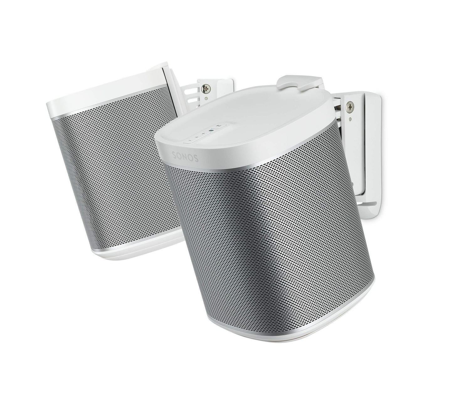 Flexson Väggfäste för Sonos One, One SL and Play:1 Ett Par Vit